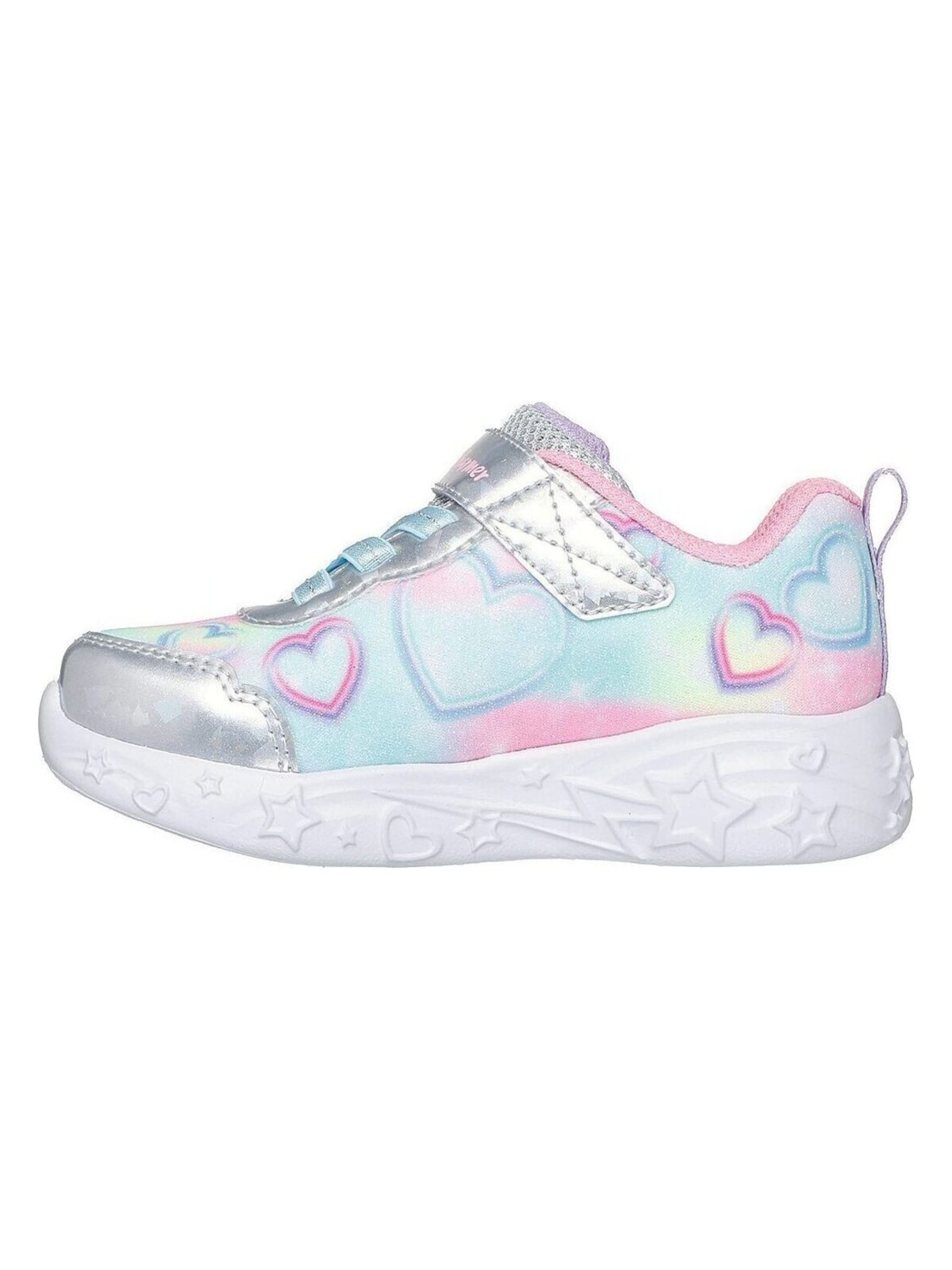 Scarpa sportiva 'S Lights-unicorn Charmer-lil' di SKECHERS in colori misti: frontale