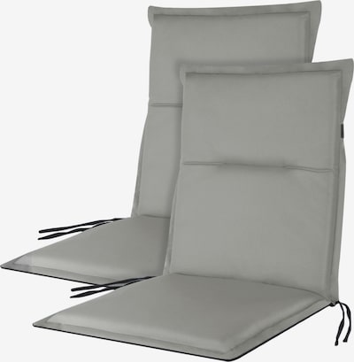 Aspero Stuhlauflagen in dunkelgrau, Produktansicht