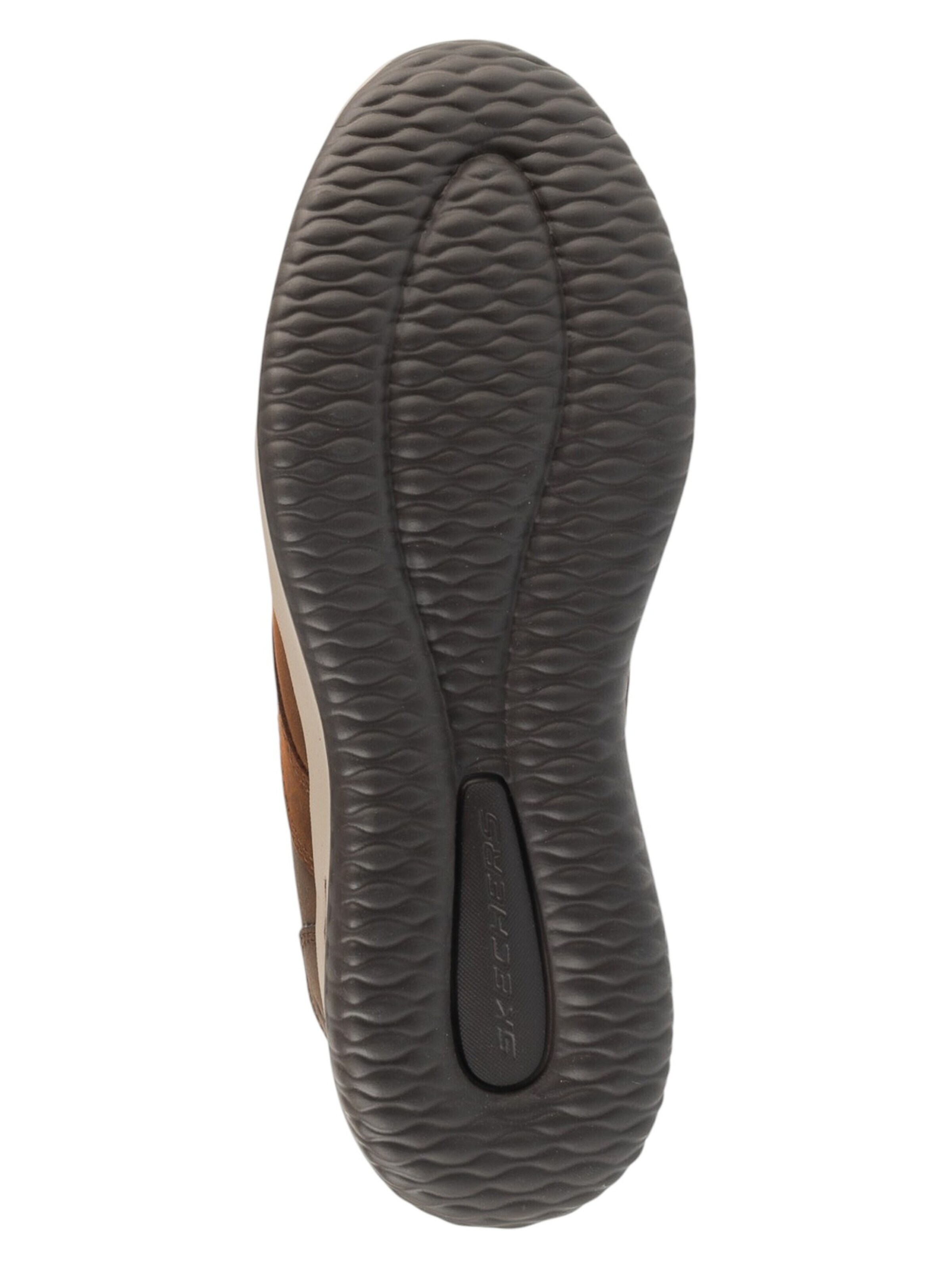 SKECHERS Sportlicher Schnürschuh 'Skechers Delson Antigo'‌‌‌‌ in Braun
