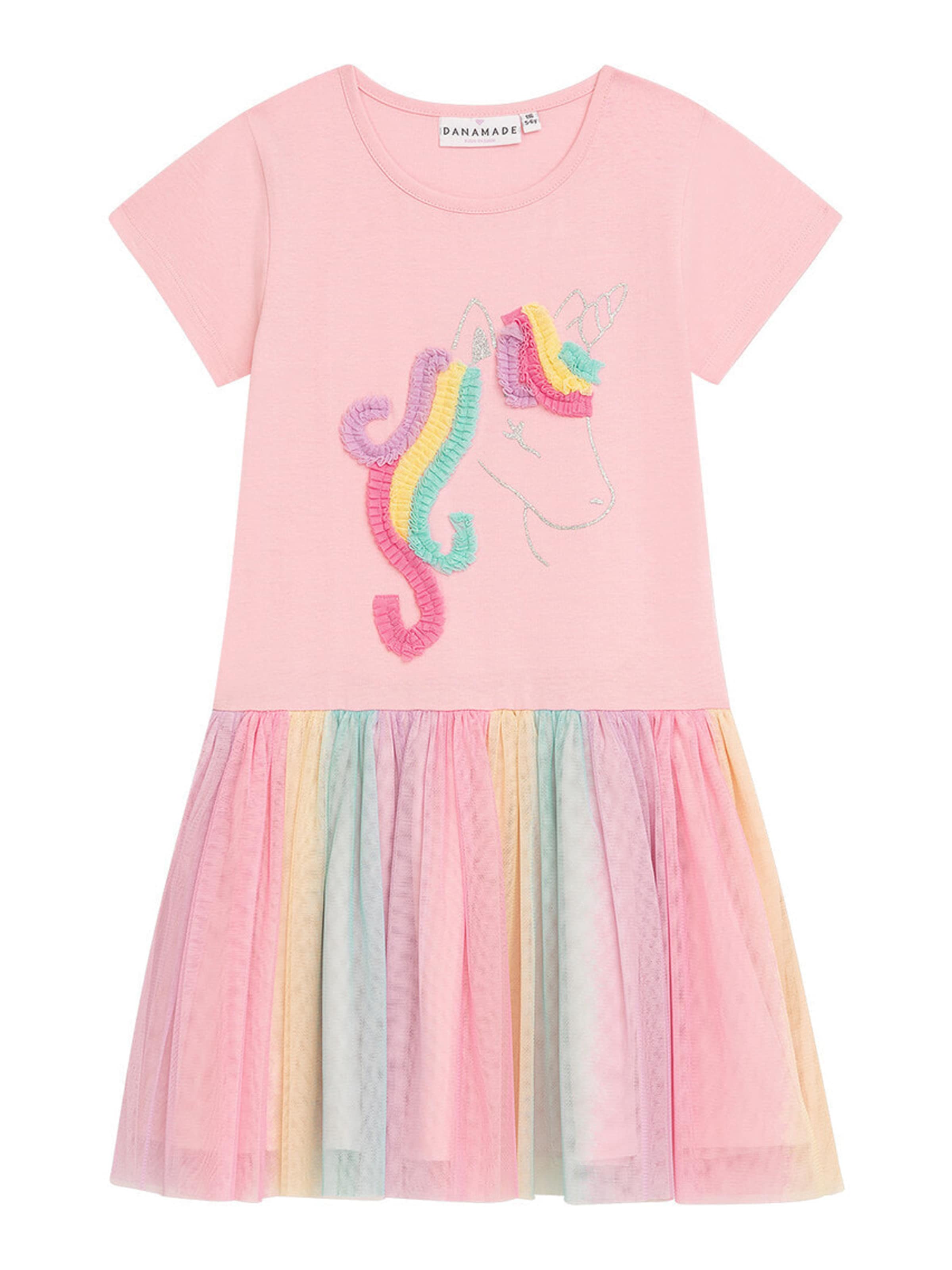 Danamade Рокля в розово: отпред