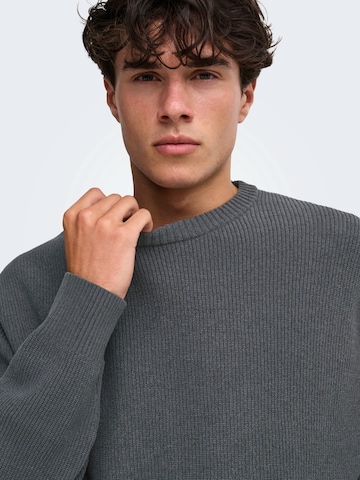 Pullover 'ONSRodger' di Only & Sons in grigio