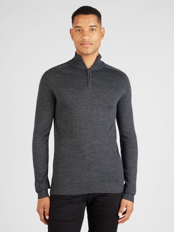 Bruun & Stengade Sweater 'Pelle' in Grey: front