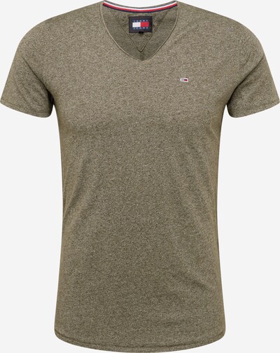 Tommy Jeans T-Shirt 'JASPE' in navy / oliv / rot / weiß, Produktansicht
