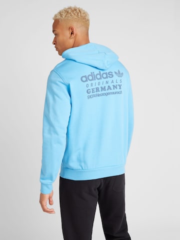 ADIDAS ORIGINALS Sweatshirt in Blau: predná strana