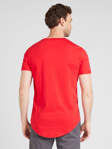 T-Shirt Calvin Klein Jeans en rouge