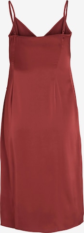 VILA Kokteilové šaty - Červená