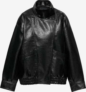 Pull&Bear Välikausitakki värissä musta: etupuoli
