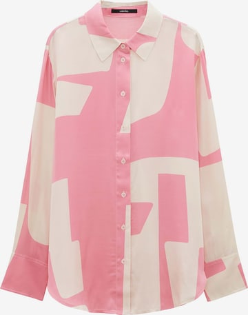 Someday Blouse 'Zisabel' in Roze: voorkant