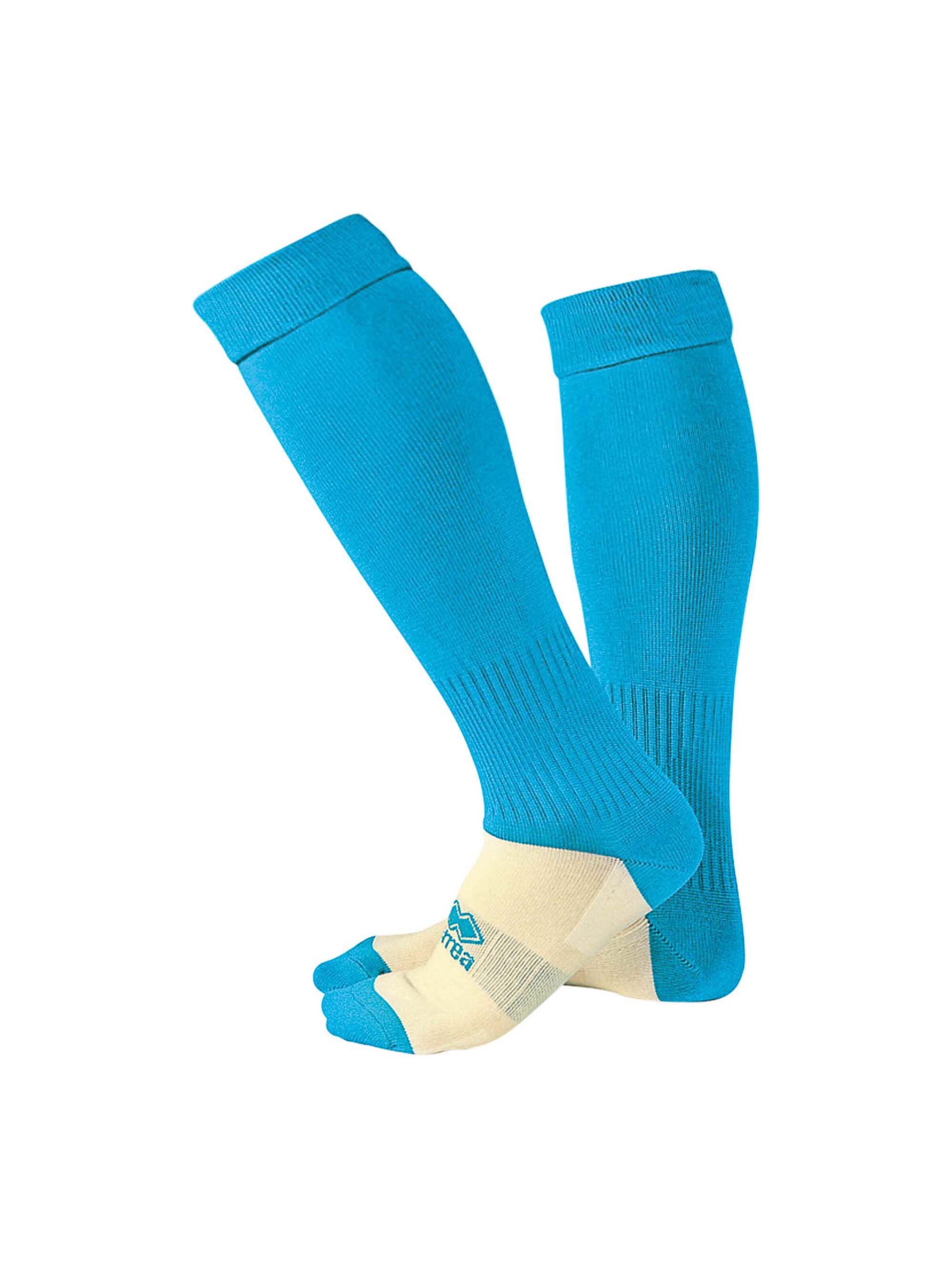 Chaussettes de sport Errea en bleu : devant
