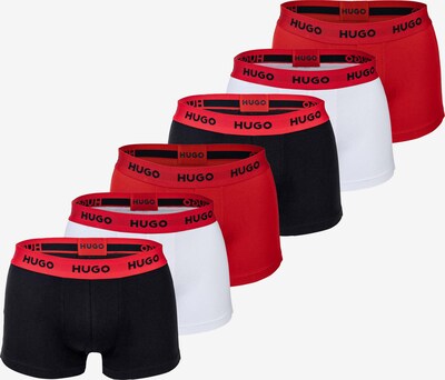 Boxer HUGO di colore rosso / nero / bianco, Visualizzazione prodotti