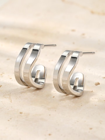 Orecchini 'Wave' di Hey Happiness in argento