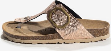 Bayton - Chinelos de dedo 'MERCURE' em rosa: frente