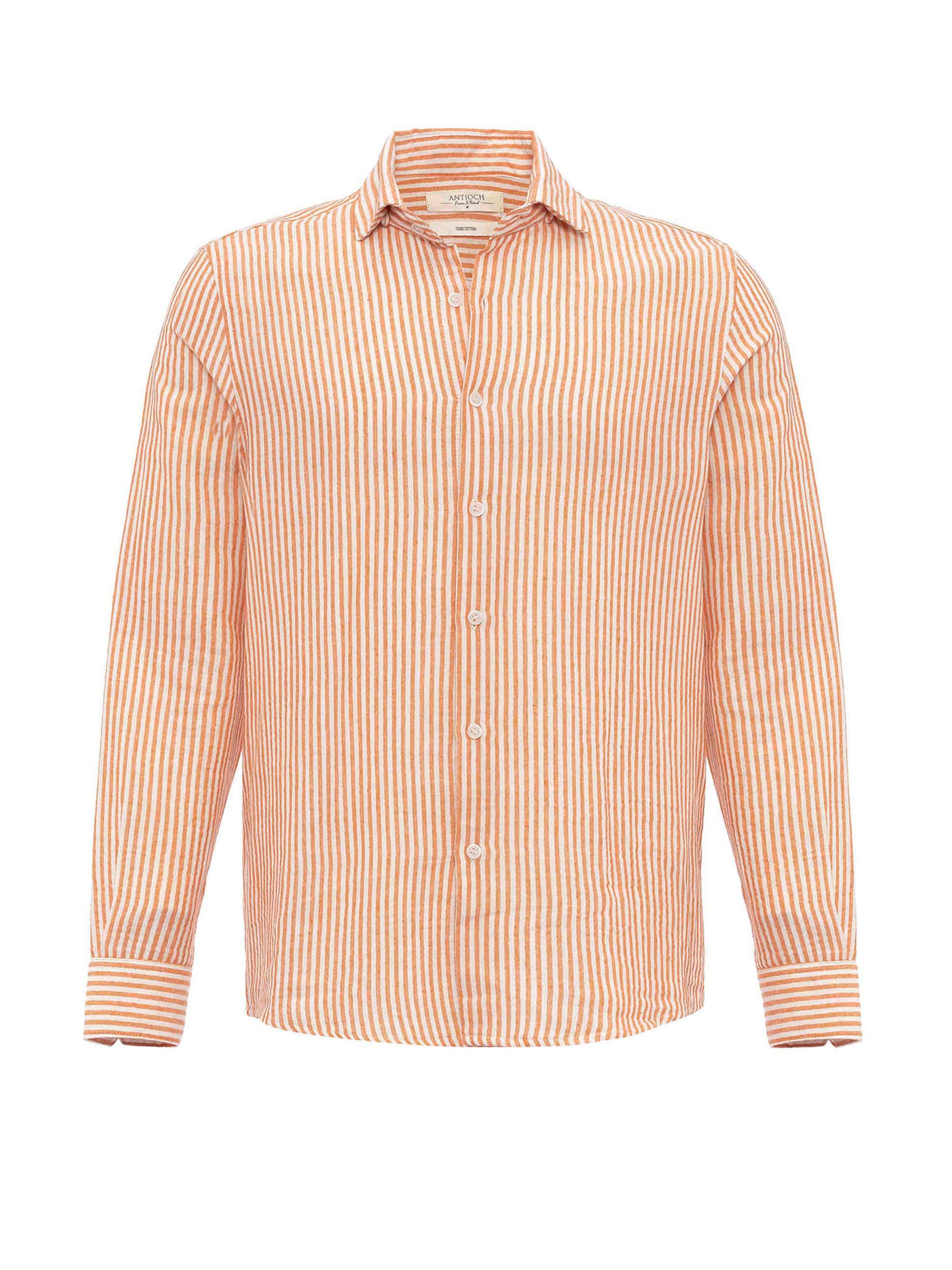 Antioch Средняя посадка Рубашка в Оранжевый: спереди