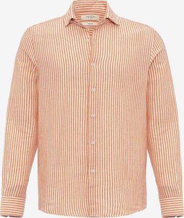 Antioch Regular fit Overhemd in Oranje: voorkant