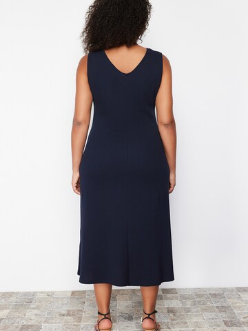 Robe Trendyol Curve en bleu