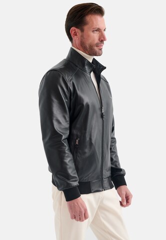 PIERRE CARDIN Lederjacke in Schwarz