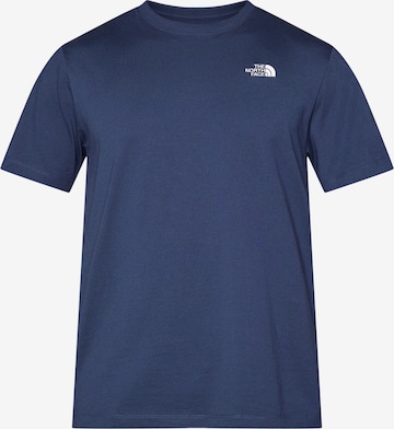 THE NORTH FACE Koszulka 'Evolution Simple Dome' w kolorze niebieski: przód