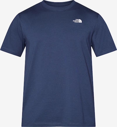 THE NORTH FACE Majica 'Evolution Simple Dome' u mornarsko plava / bijela, Pregled proizvoda