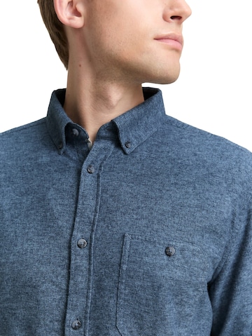 TOM TAILOR Regular Fit Hemd in Blau