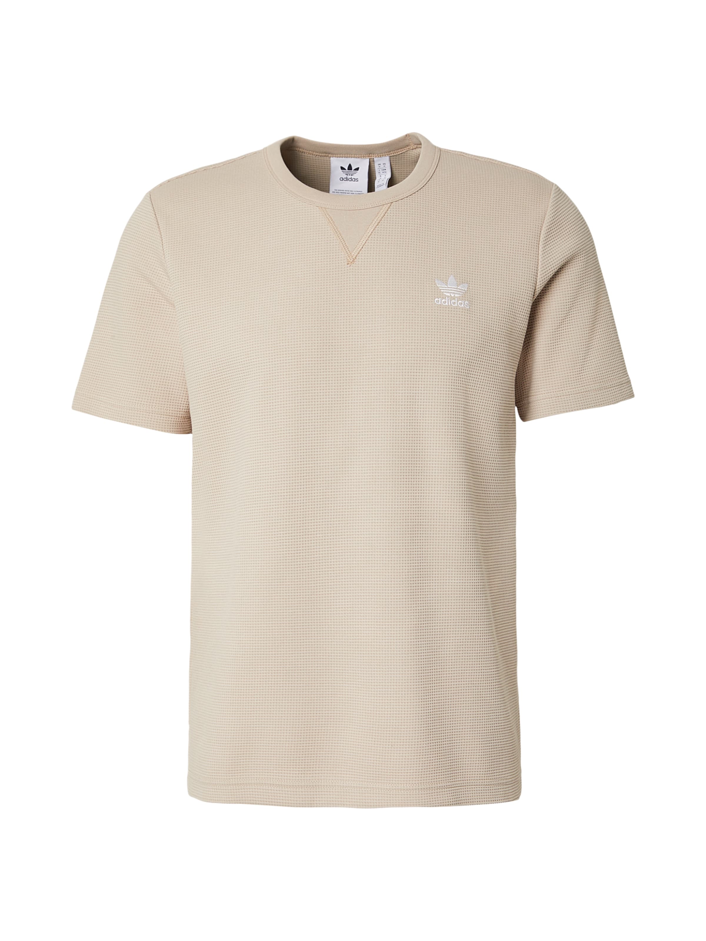 Maglietta 'Trefoil Essentials' di ADIDAS ORIGINALS in beige: frontale