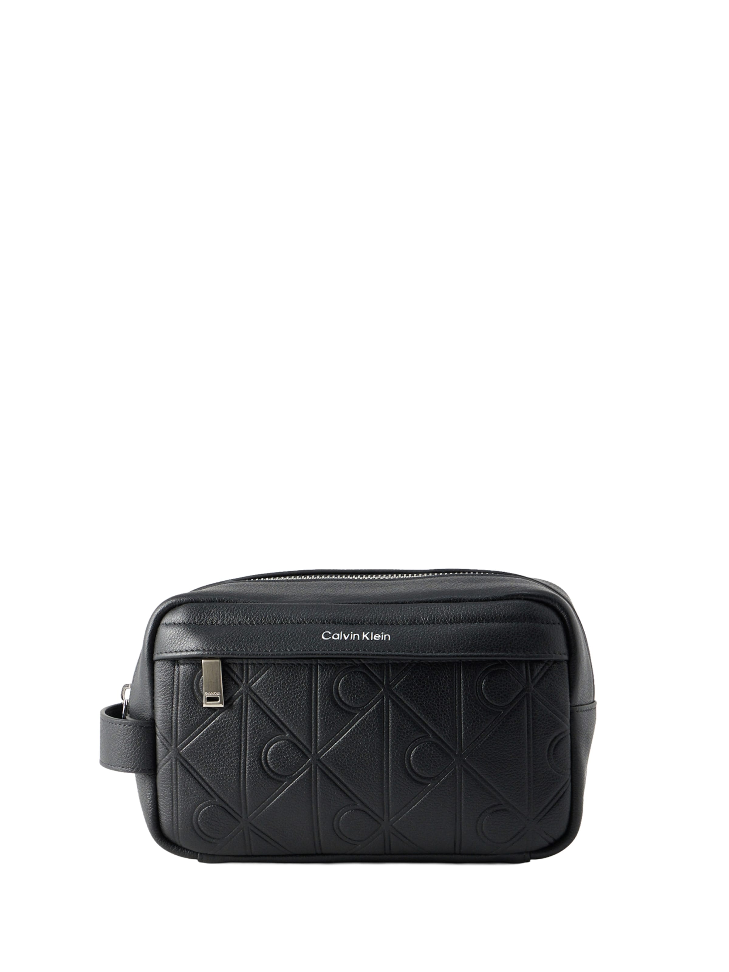 Calvin Klein Toiletry bag in Black: front