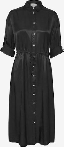 Kaffe Sukienka koszulowa 'Dahlia' w kolorze czarny: przód