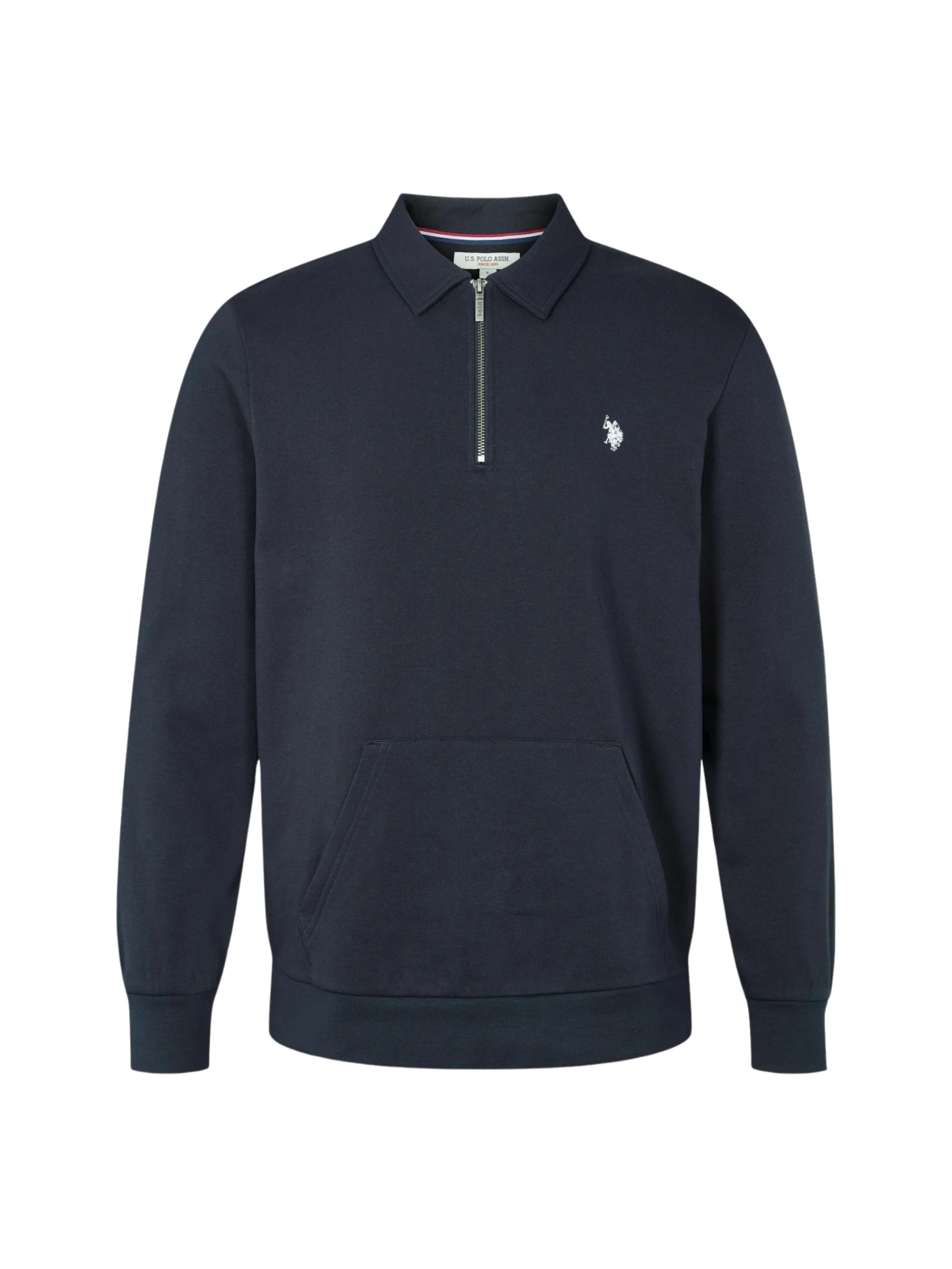 U.S. POLO ASSN. Svetr 'Theodor' – modrá: přední strana