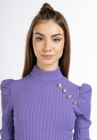 myMo ROCKS Sweater in Purple