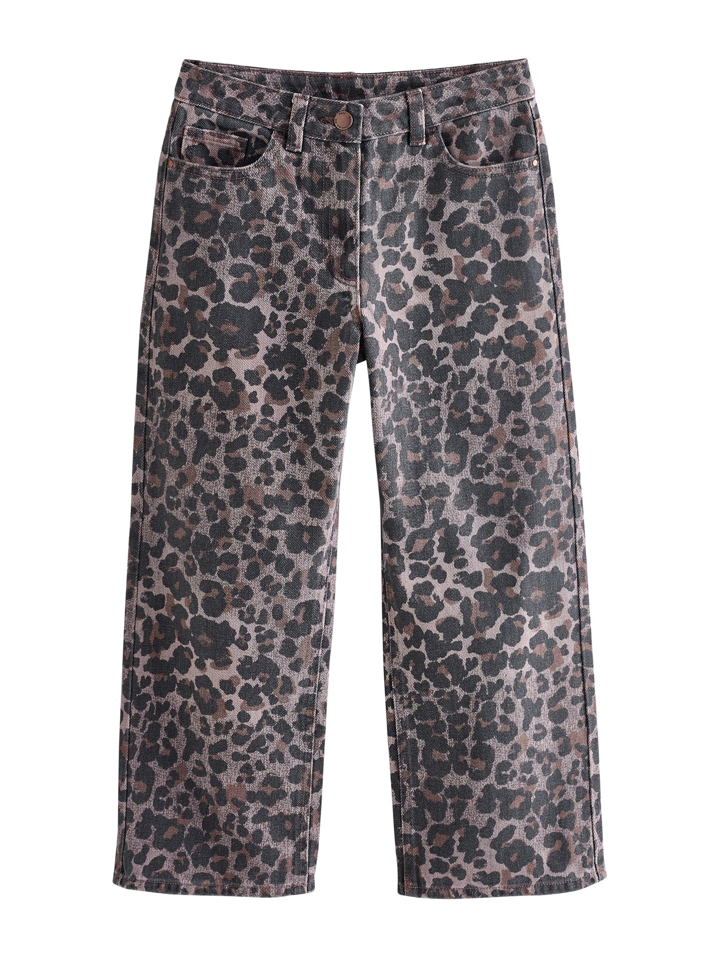 Next Обычный Джинсы в Коричневый: спереди