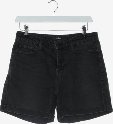 7 for all mankind Shorts in S in Black: front