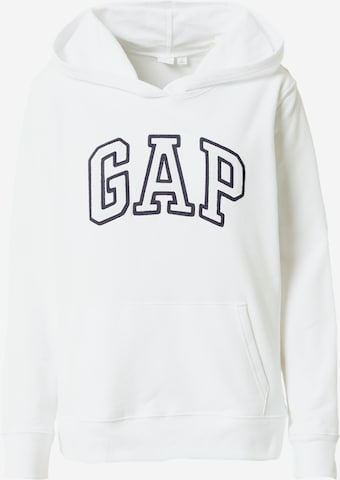 GAP Sweatshirt in Wit: voorkant