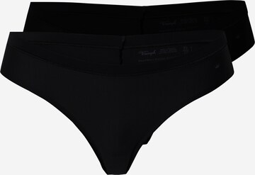 TRIUMPH - Tanga 'Smart Micro' en negro: frente