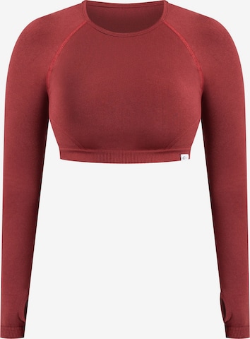 Smilodox Shirt 'Linnea' in Rood: voorkant