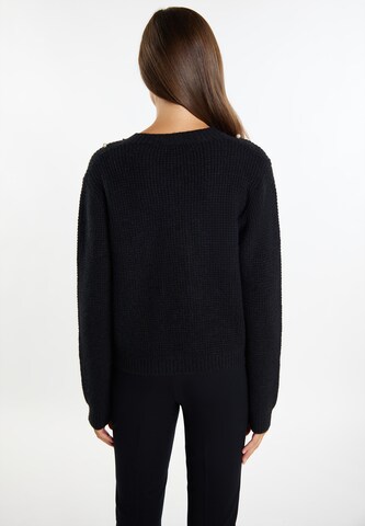 faina Knit cardigan in Black