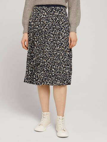 TOM TAILOR Skirt in Blue: front