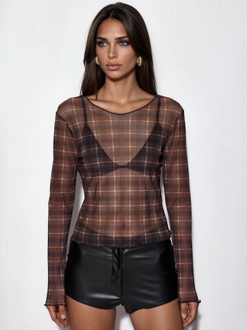 Hiccup Top in Brown