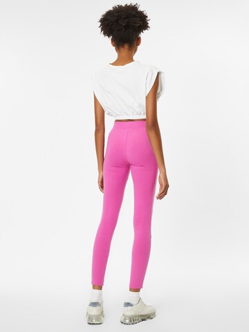 Urban Classics Skinny Leggings in Lila