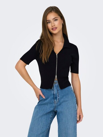 JDY Cardigan 'JDYNanna' i sort: forside