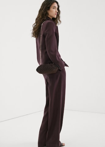 MANGO Clutch 'Puglia' in Brown