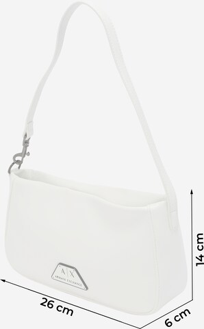 ARMANI EXCHANGE Чанта за през рамо в бяло