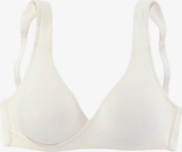 T-shirt Reggiseno di LASCANA in beige: frontale