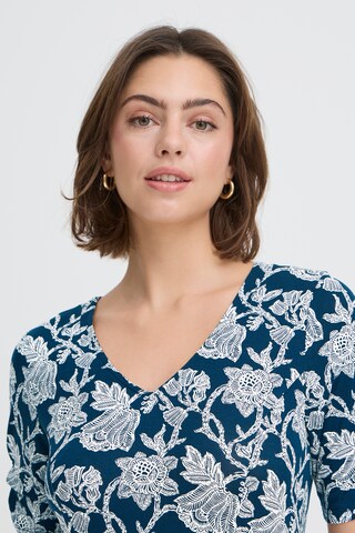 Fransa Dress in Blue