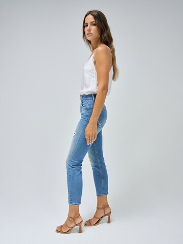 Salsa Jeans Skinny Jeans 'Faith' in Blau