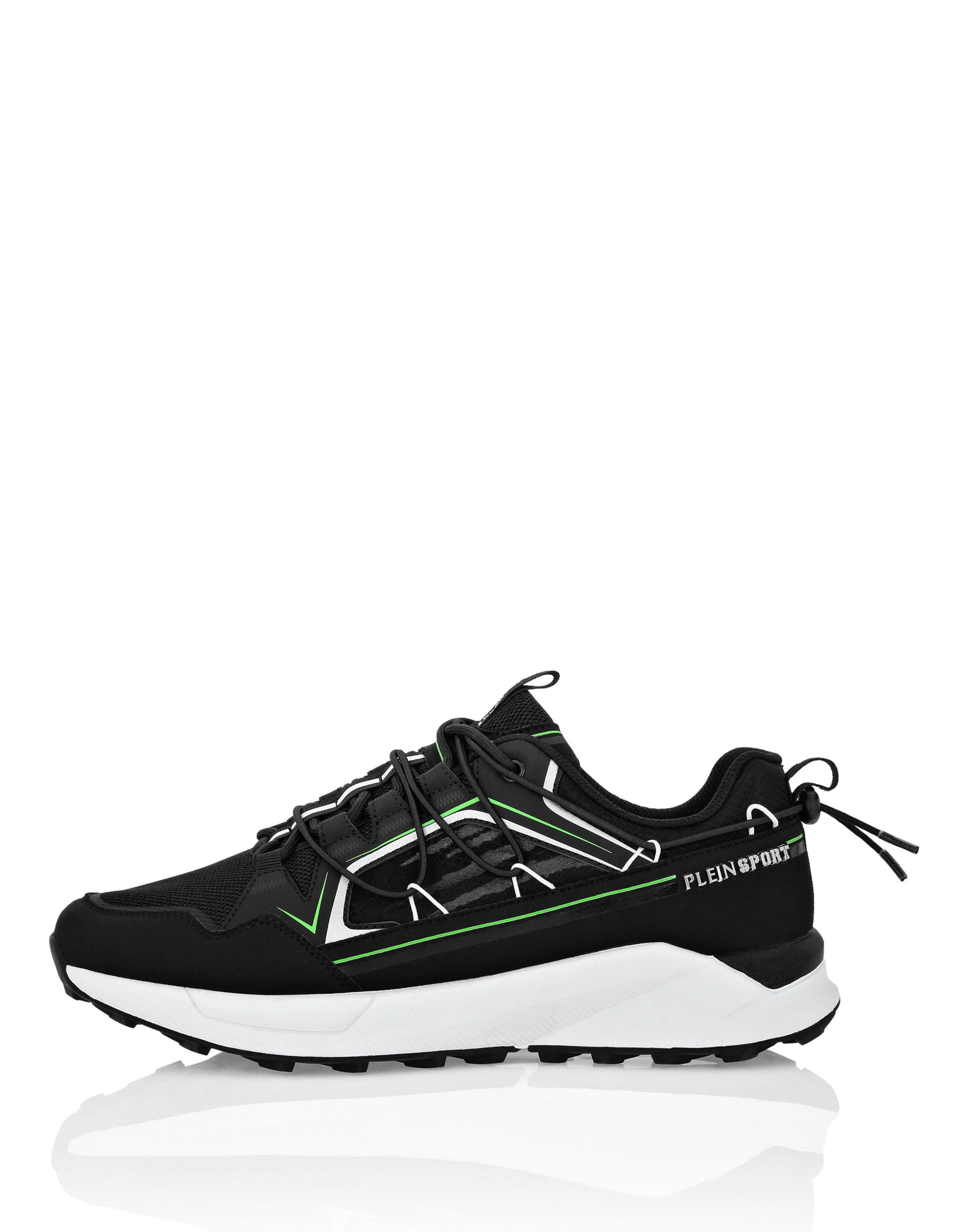 Plein Sport - Sapatilhas baixas em preto: frente