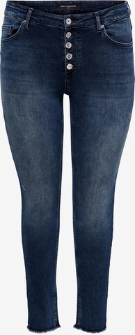 ONLY Carmakoma Skinny Jeans 'Willy' i blå: forside