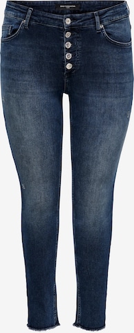 ONLY Carmakoma Skinny Jeans 'Willy' in Blue: front