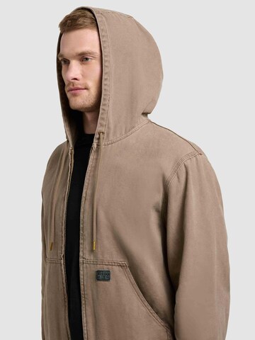 khujo Between-season jacket 'Rhiis' in Brown