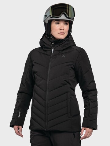 Schöffel Winterjacke in Schwarz: Vorderseite