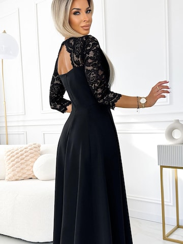 Numoco Evening Dress 'Maxikleid Amber' in Black