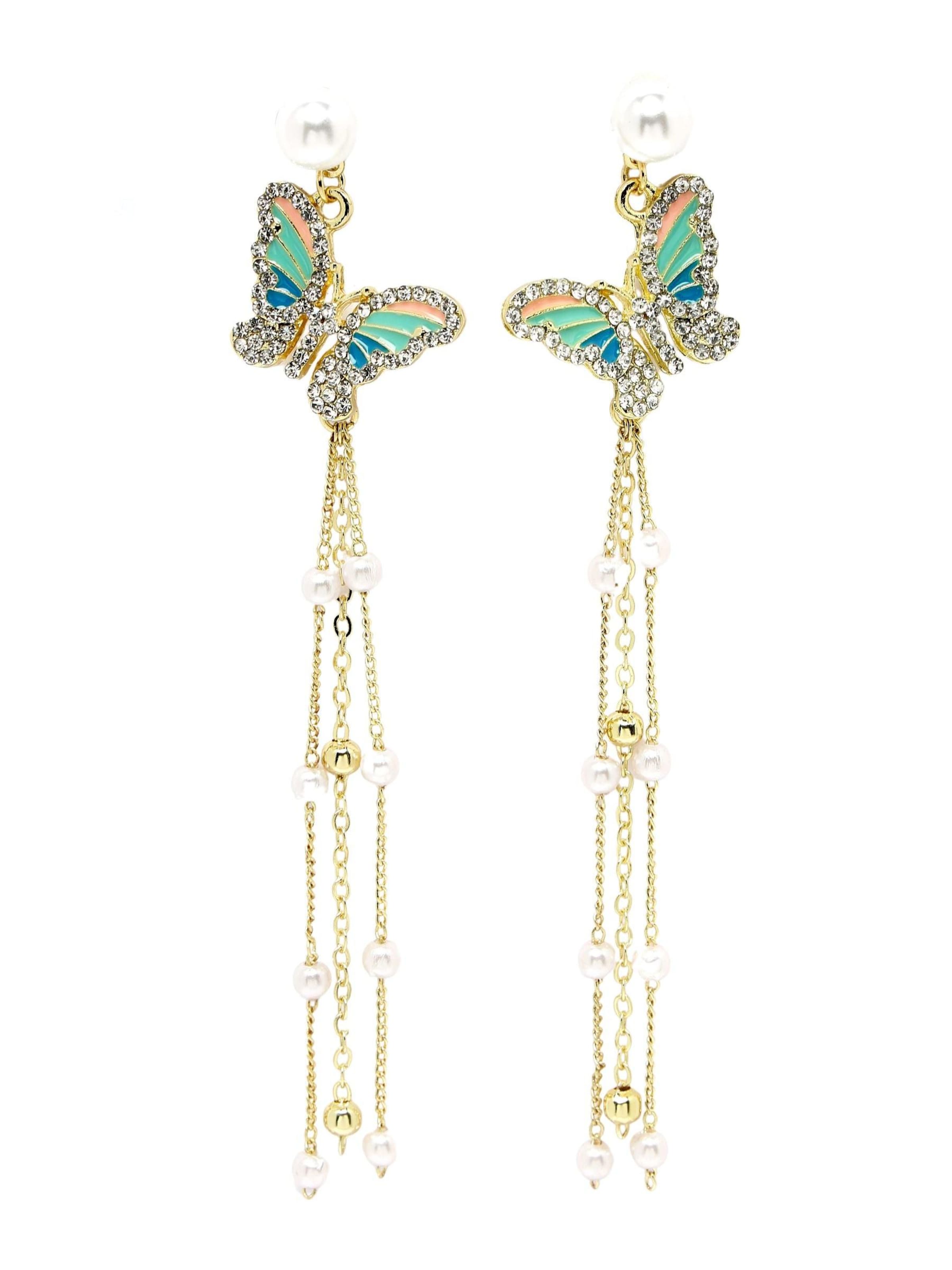 AVANT-GARDE PARIS Earrings 'Gabrielaia' in Mixed colors: front